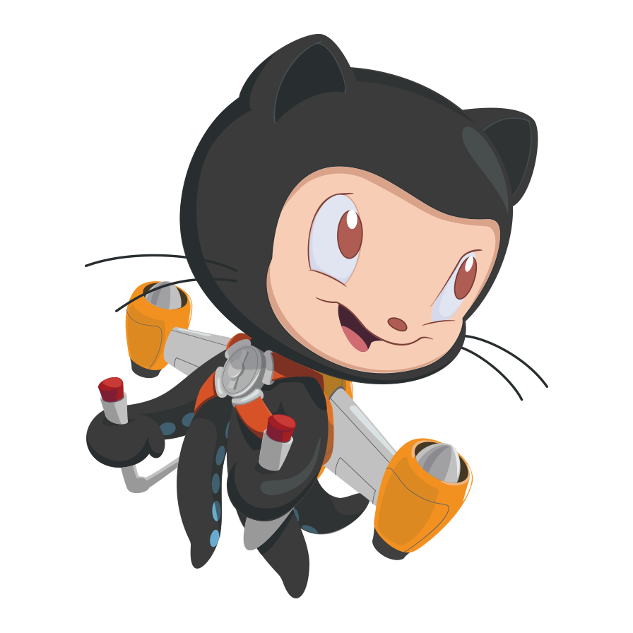 GitHub Octocat Mascot by pngwing.com